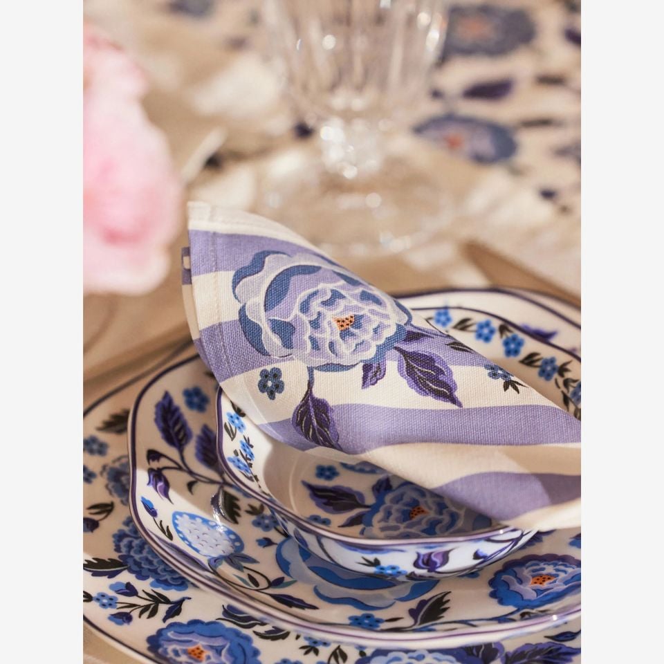 Mavi Porselen Kase 14,5 Cm Strawberry Garden Collection by Cath Kidston