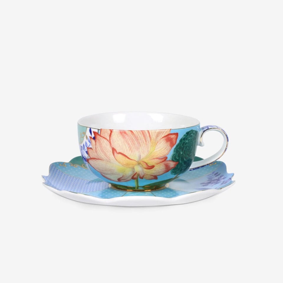 Pip Studio Mavi Porselen Çay Fincanı 225 Ml Royal Collection