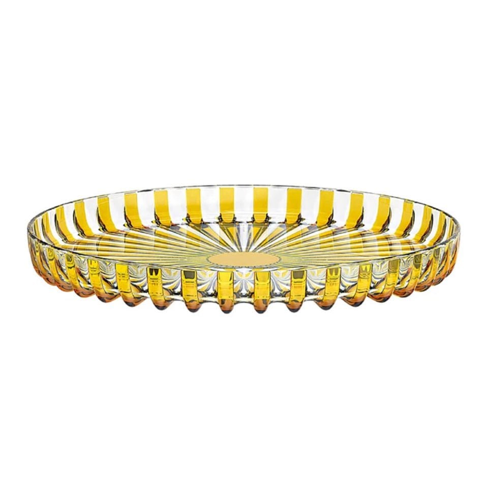 Guzzini Dolce Vita Yuvarlak Tepsi 31 cm Amber