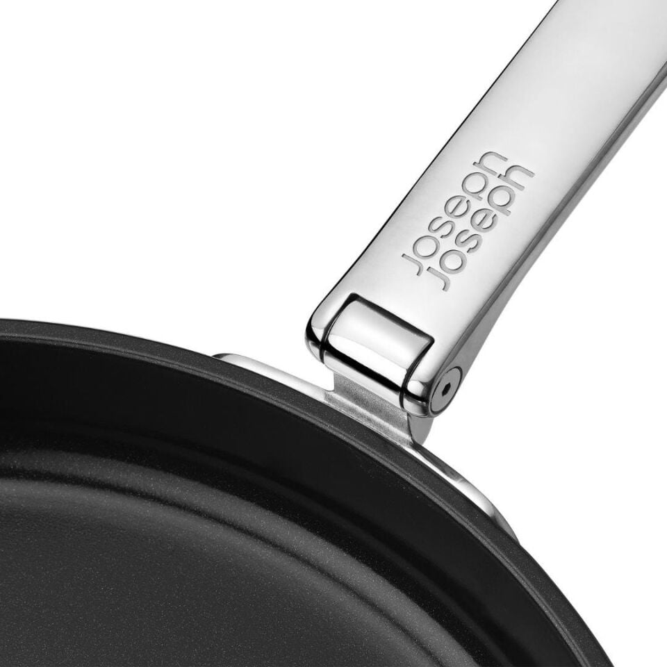 Joseph Joseph Space 3 Katmanlı Paslanmaz Çelik Seramik Kaplama 24 cm Kızartma Tavası