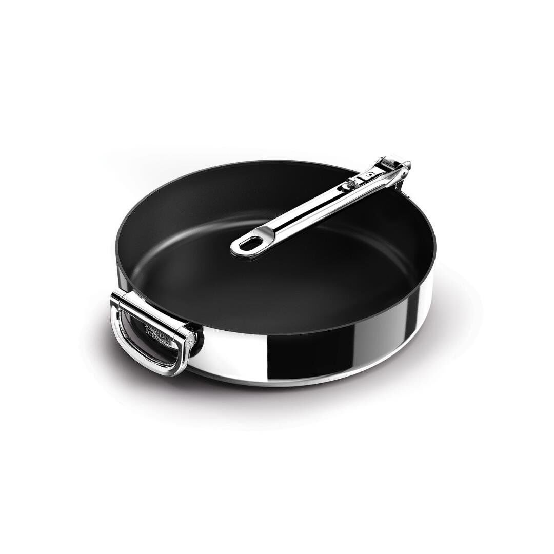 Joseph Joseph Space 3 Katmanlı Paslanmaz Çelik Seramik Kaplama 28 cm Kızartma Tavası