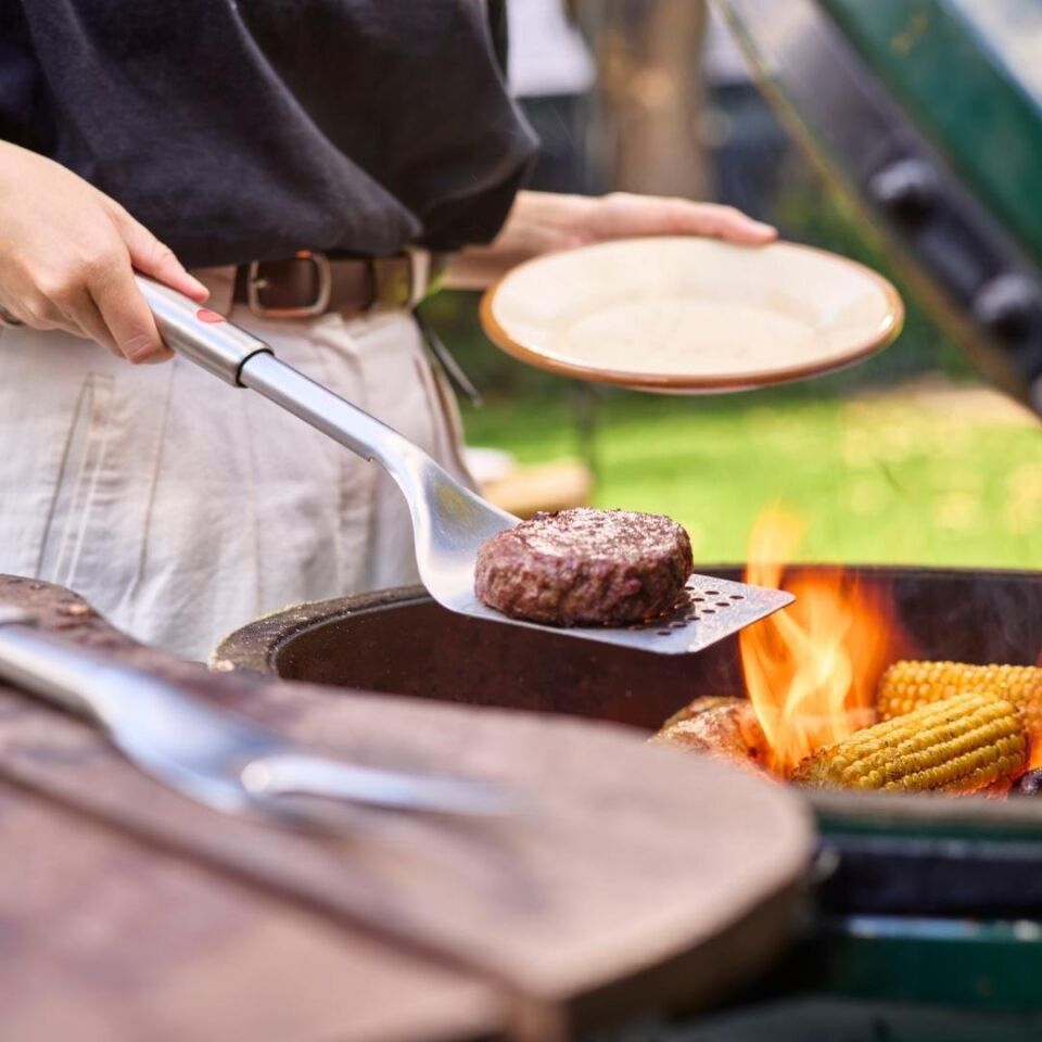 Joseph Joseph GrillOut Uzatılabilir Saplı Paslanmaz Çelik Barbekü Spatulası