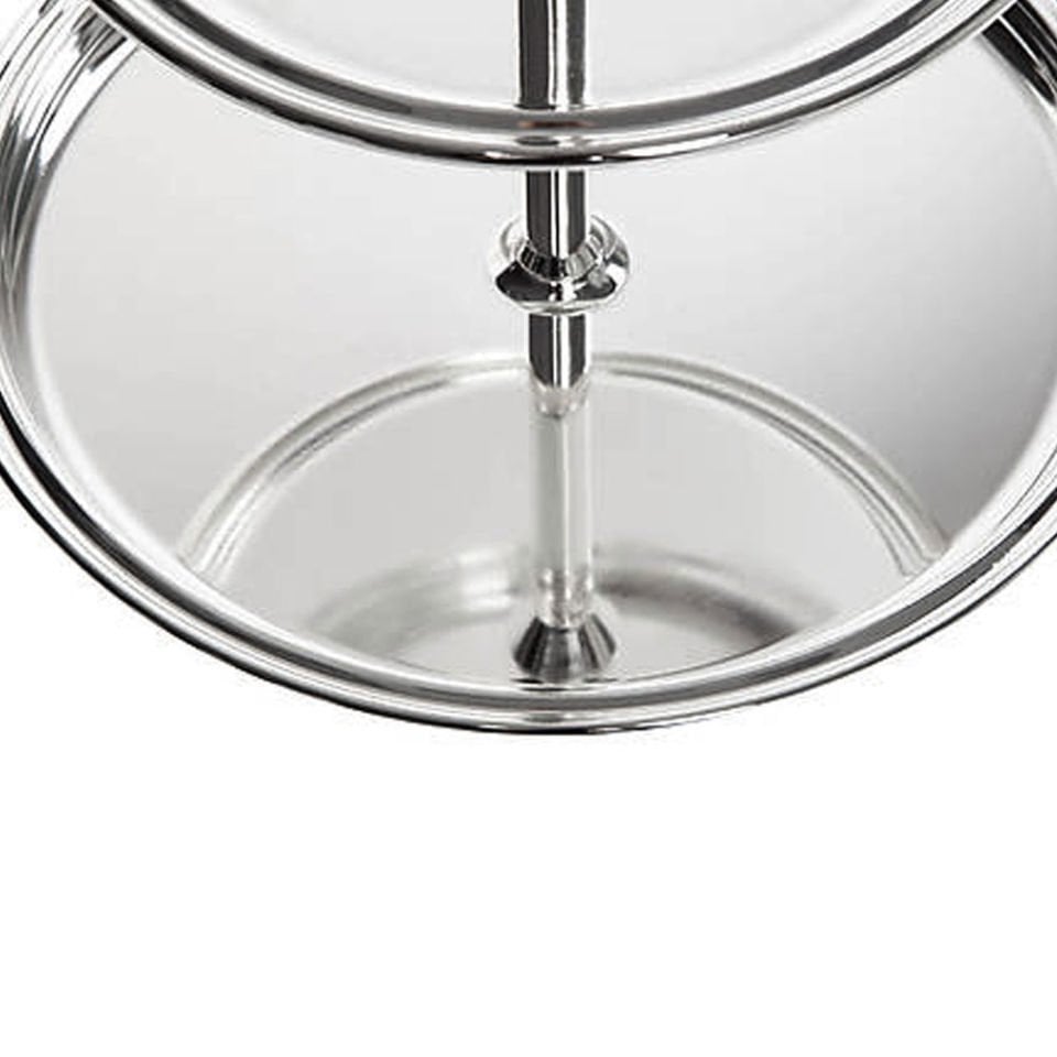 Edzard Gümüş Kaplama 2 Katlı Servi̇s 16 Cm