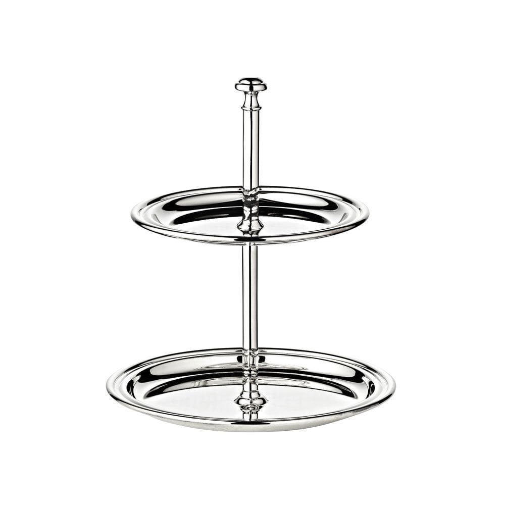 Edzard Gümüş Kaplama 2 Katlı Servi̇s 16 Cm