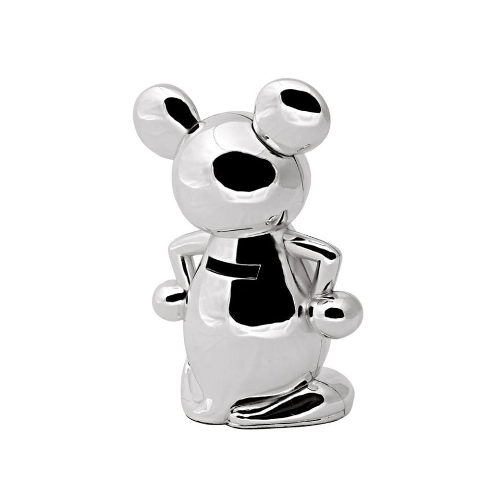 Edzard Gümüş Kaplama Fare Kumbara