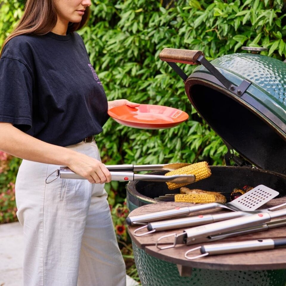 Joseph Joseph GrillOut Uzatılabilir Saplı Paslanmaz Çelik Barbekü Maşası
