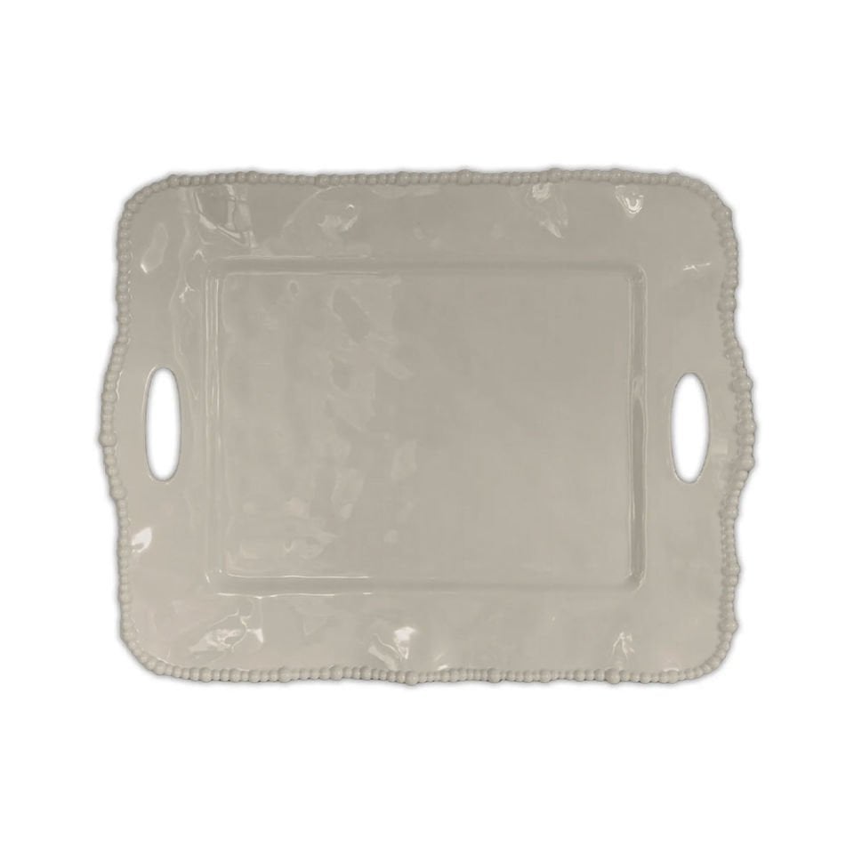 Baci Milano Joke Table Kitchen Melamin Dikdörtgen Tepsi Kahverengi 50 x 40 cm