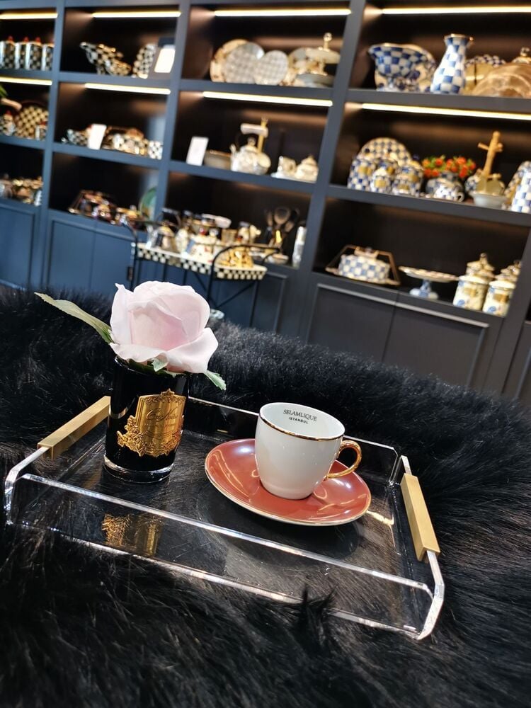 LOTUS DESİGN U KULP TEK KİŞİLİK Gold 18x23x3