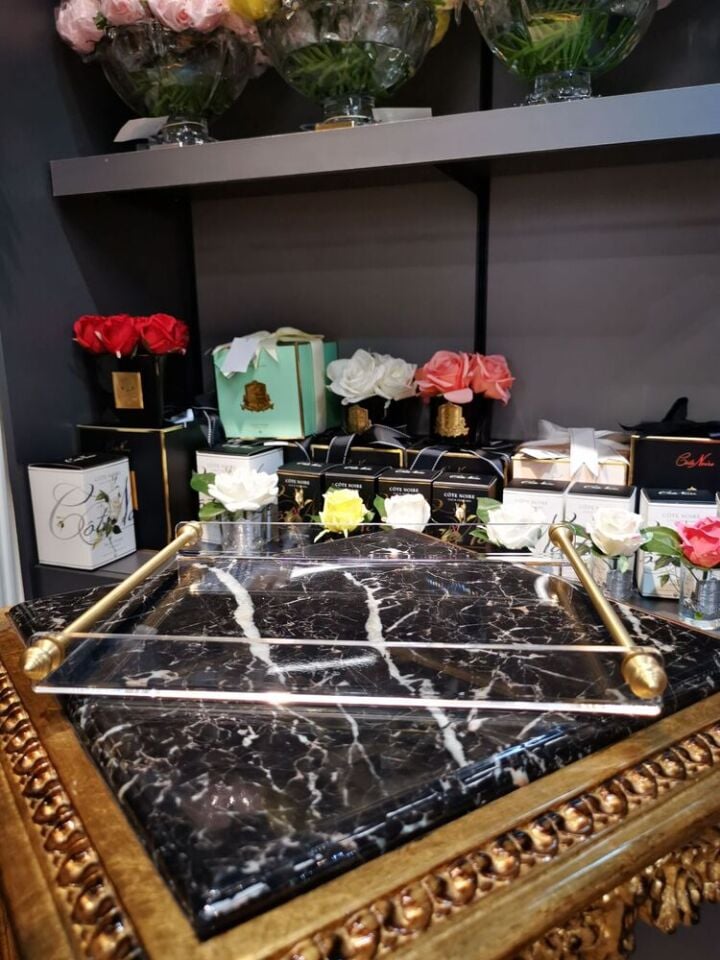 Altı Kişilik Tepsi Gold