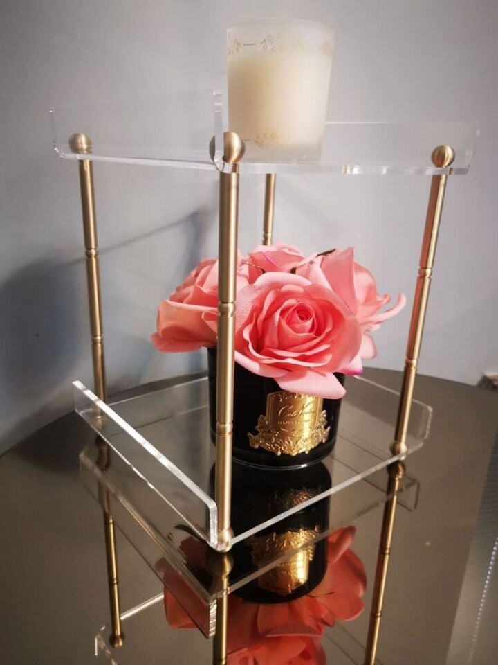 LOTUS DESİGN 2 KATLI ORGANİZER GOLD