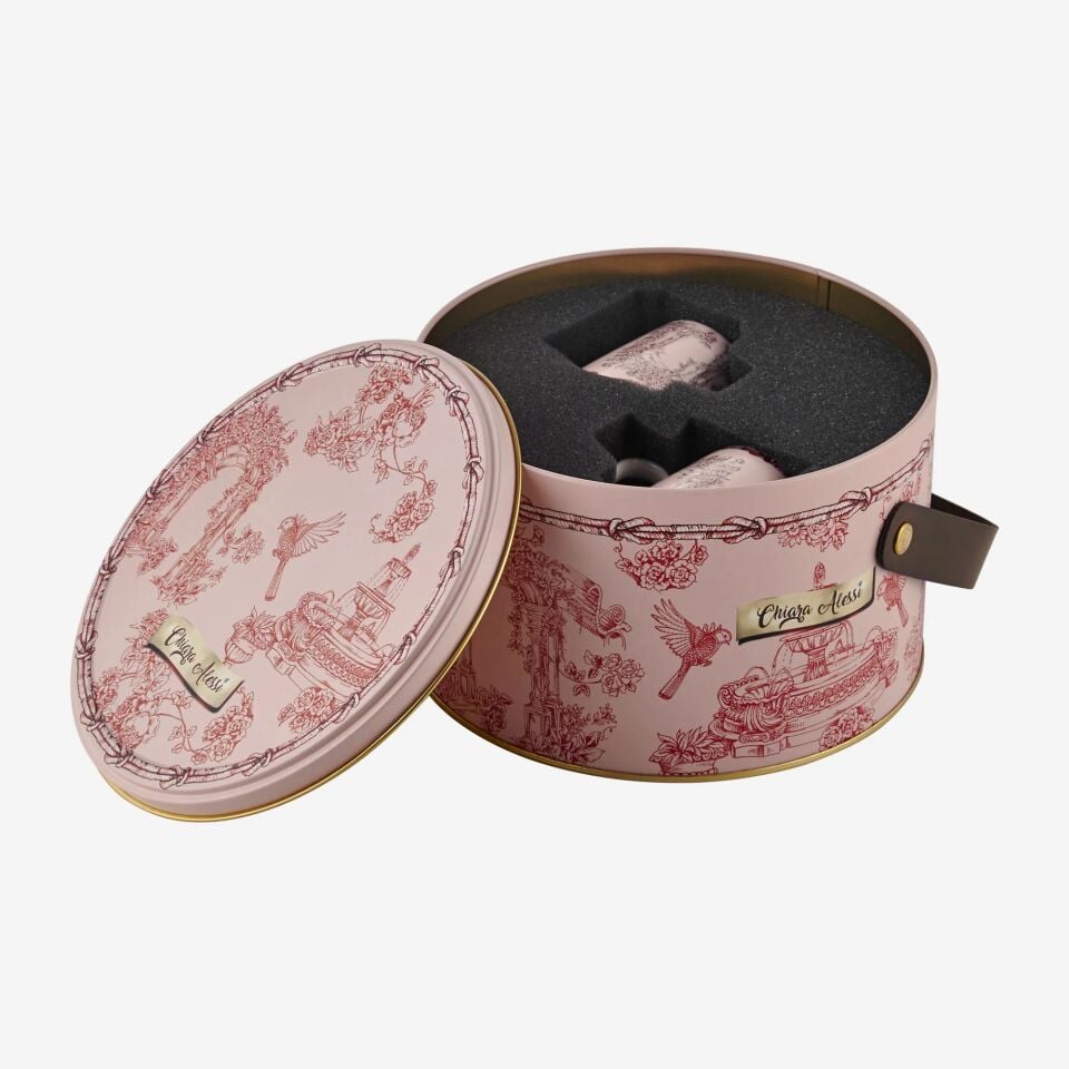 Kırmızı Porselen Kahve Fincan Seti 120 Ml Fontana Collection by Chiara Alessi