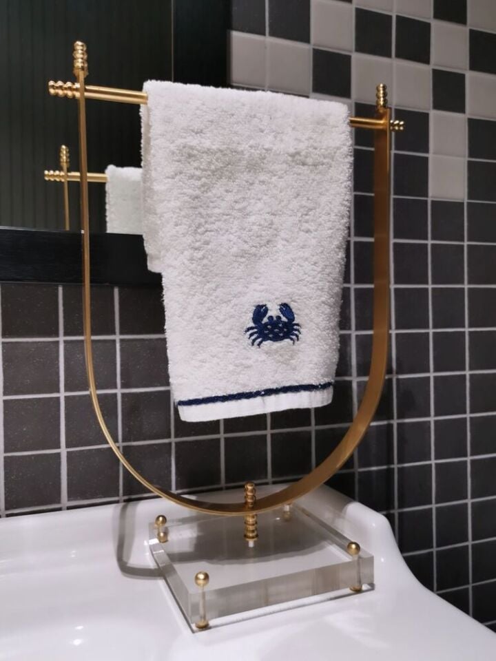 LOTUS DESİGN U HAVLULUK STAND GOLD