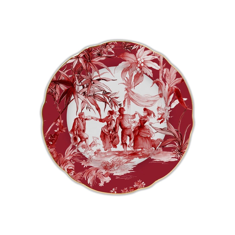 BACİ MİLANO Le Rouge Porselen Yemek Tabağı 28 cm