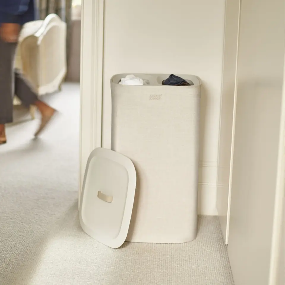 Joseph Joseph Tota 60 L Çamaşır Ayırma Sepeti Ekru