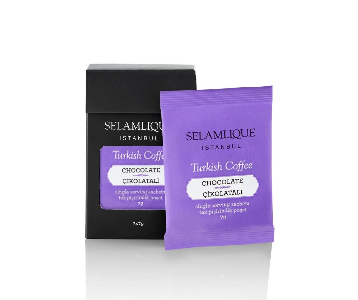 Çikolatalı Türk Kahvesi Poşetleri 7'li Paket