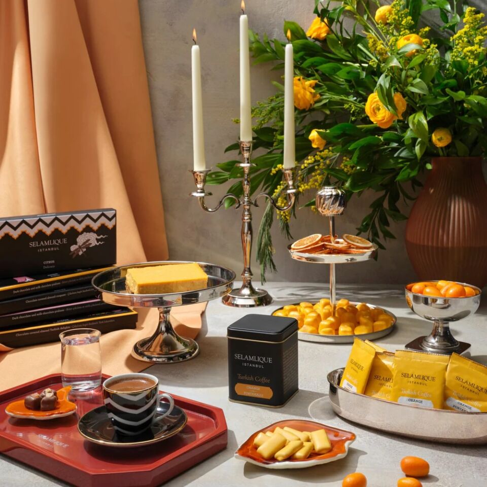 Portakallı Türk Kahvesi Poşetleri 7'li Paket