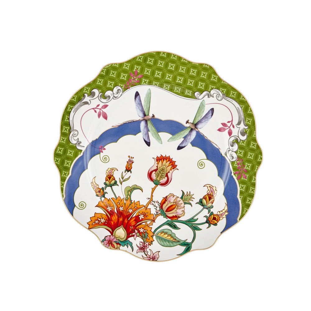 Yeşil Porselen Yemek Tabağı 26 Cm Allure Collection by Chiara Alessi