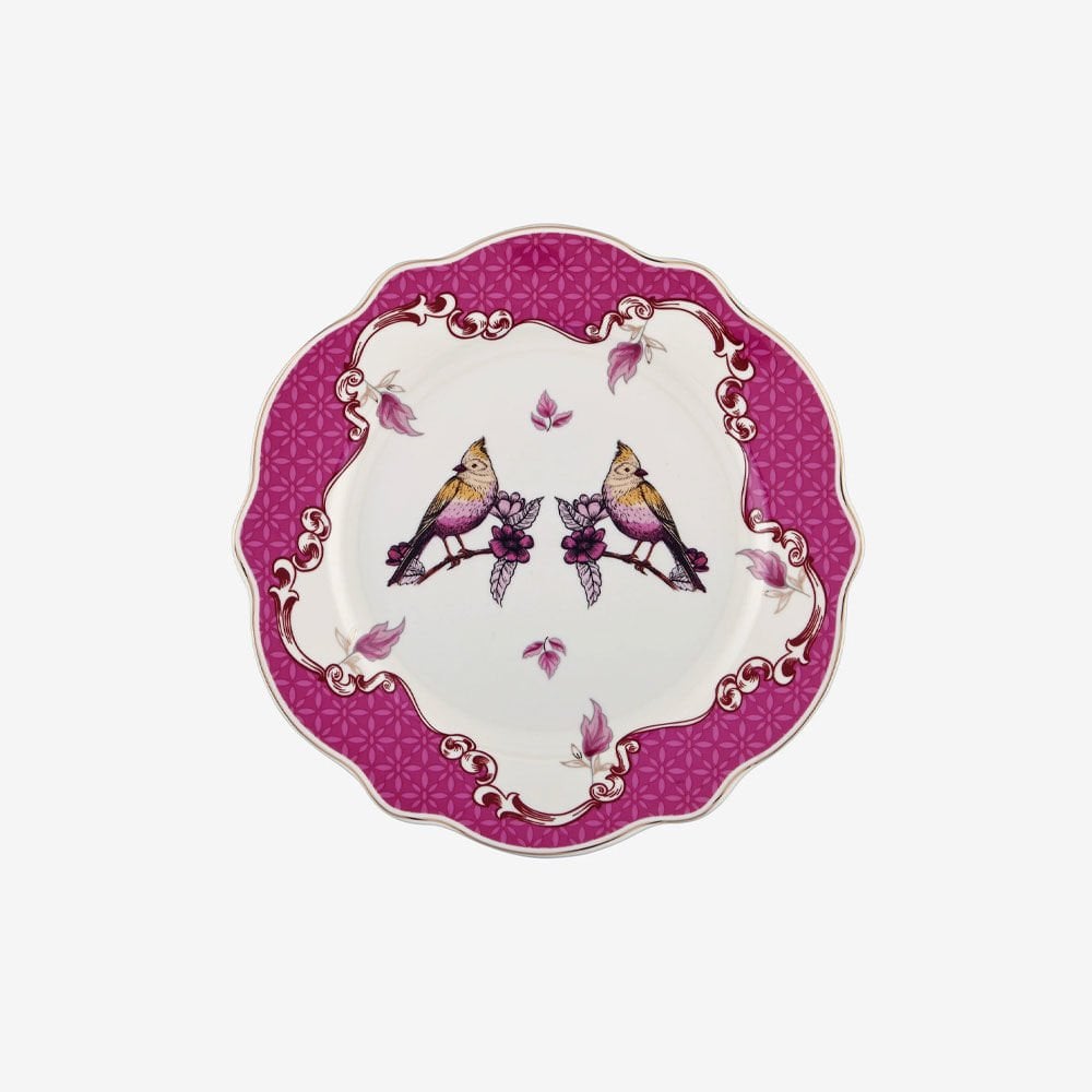 Pembe Porselen Kahvaltı Tabağı 21 Cm Allure Collection by Chiara Alessi