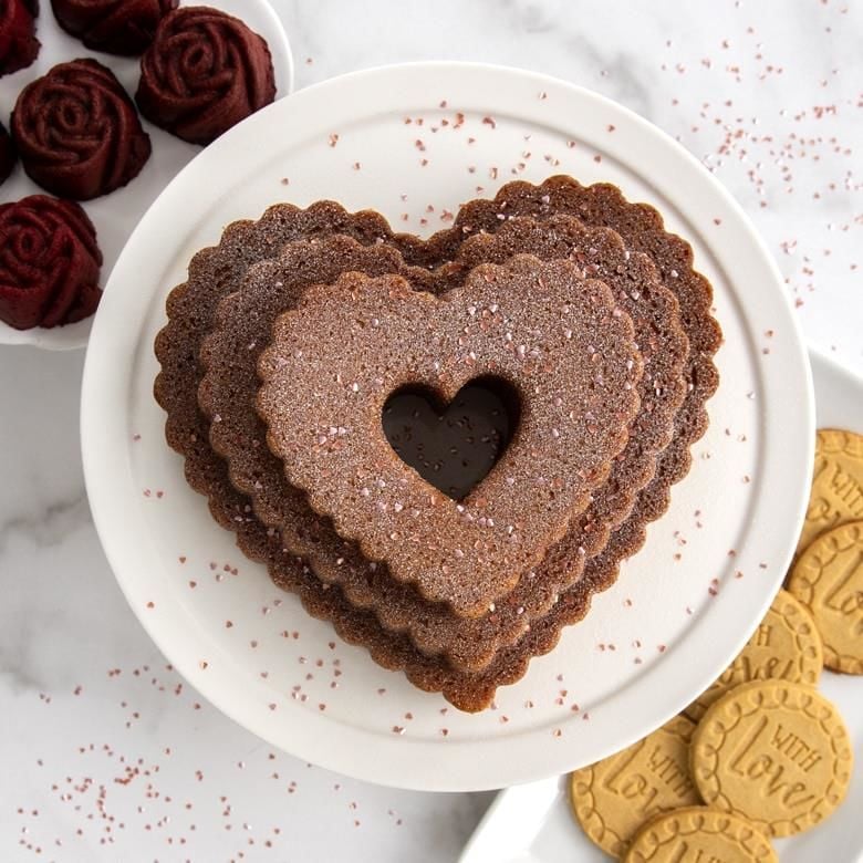 Nordicware Kalp Bundt Kek Kalıbı