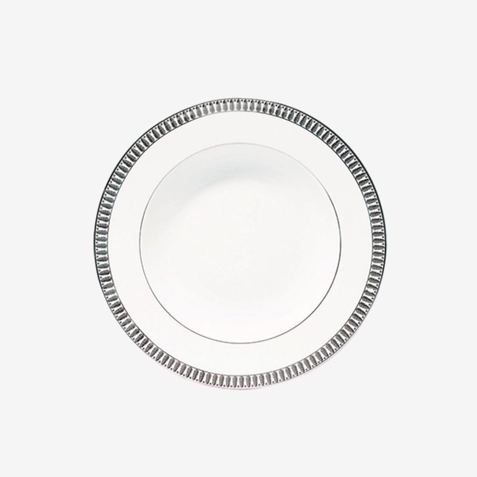 Haviland Plumes Platinium 51 prç Yemek Takımı