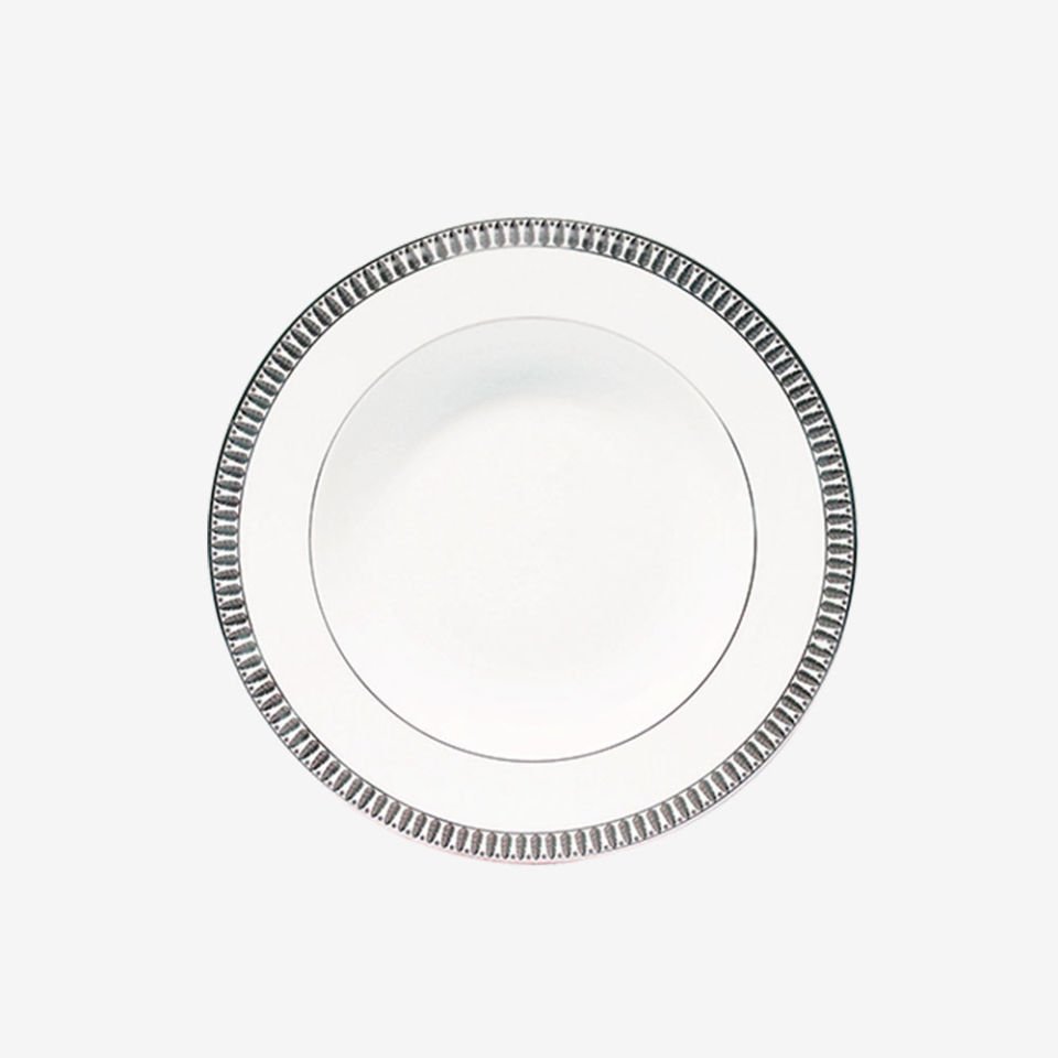 Haviland Plumes Platinium 51 prç Yemek Takımı