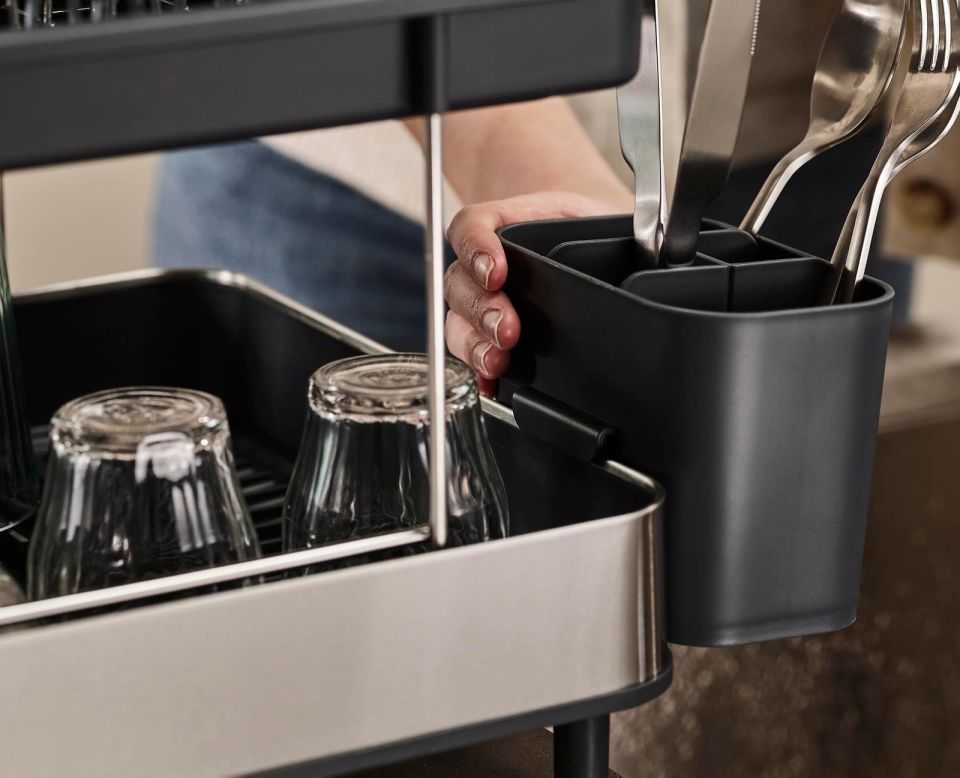 Joseph Joseph Excel™ Paslanmaz Çelik 2 Katlı Bulaşıklık