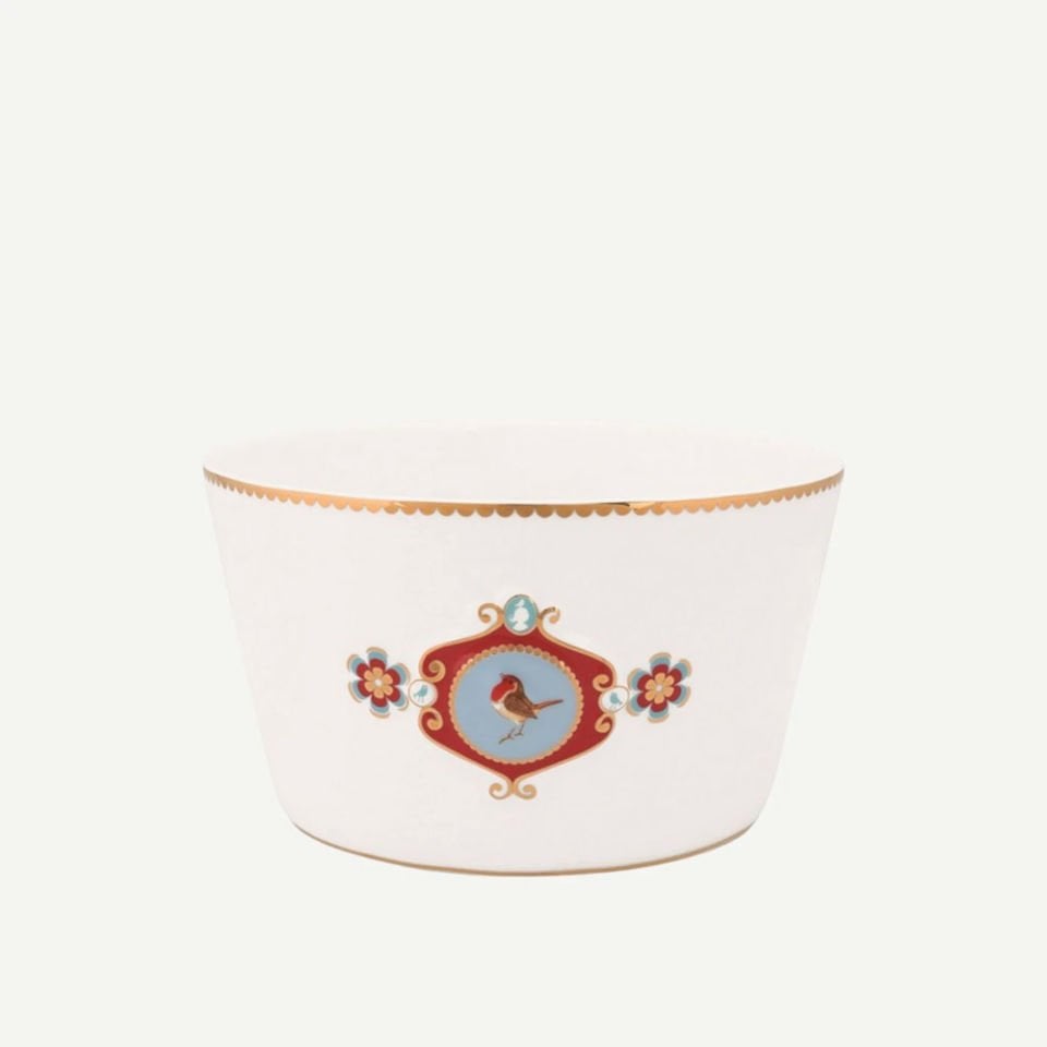 Beyaz Porselen Kase 15 Cm Love Birds Collection by Pip Studio