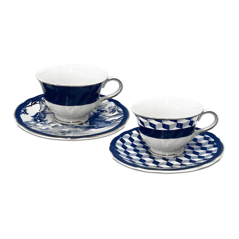 Baci Milano Versailles 2'li Çay Fincanı