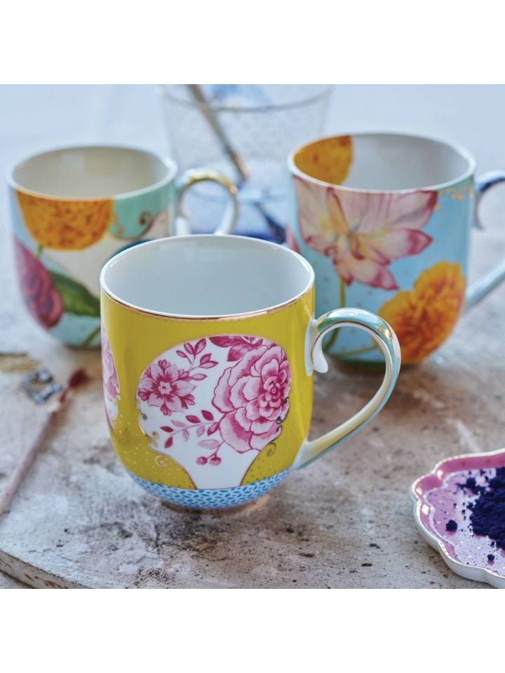 Sarı Porselen Kupa 325 Ml Royal Collection by Pip Studio