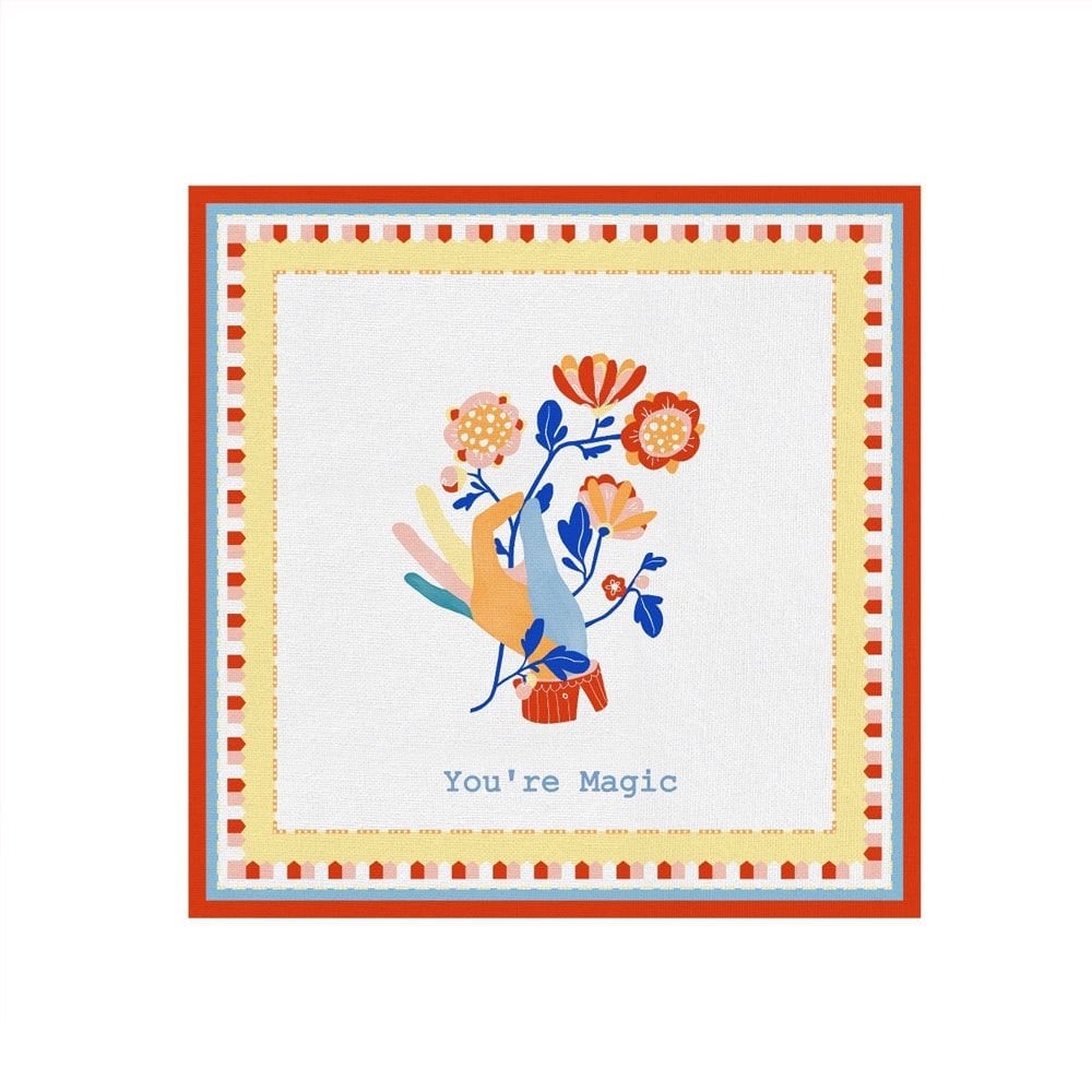 Baci Milano Mamma Mia El Desenli Amerikan Servisi 38 cm x 38 cm