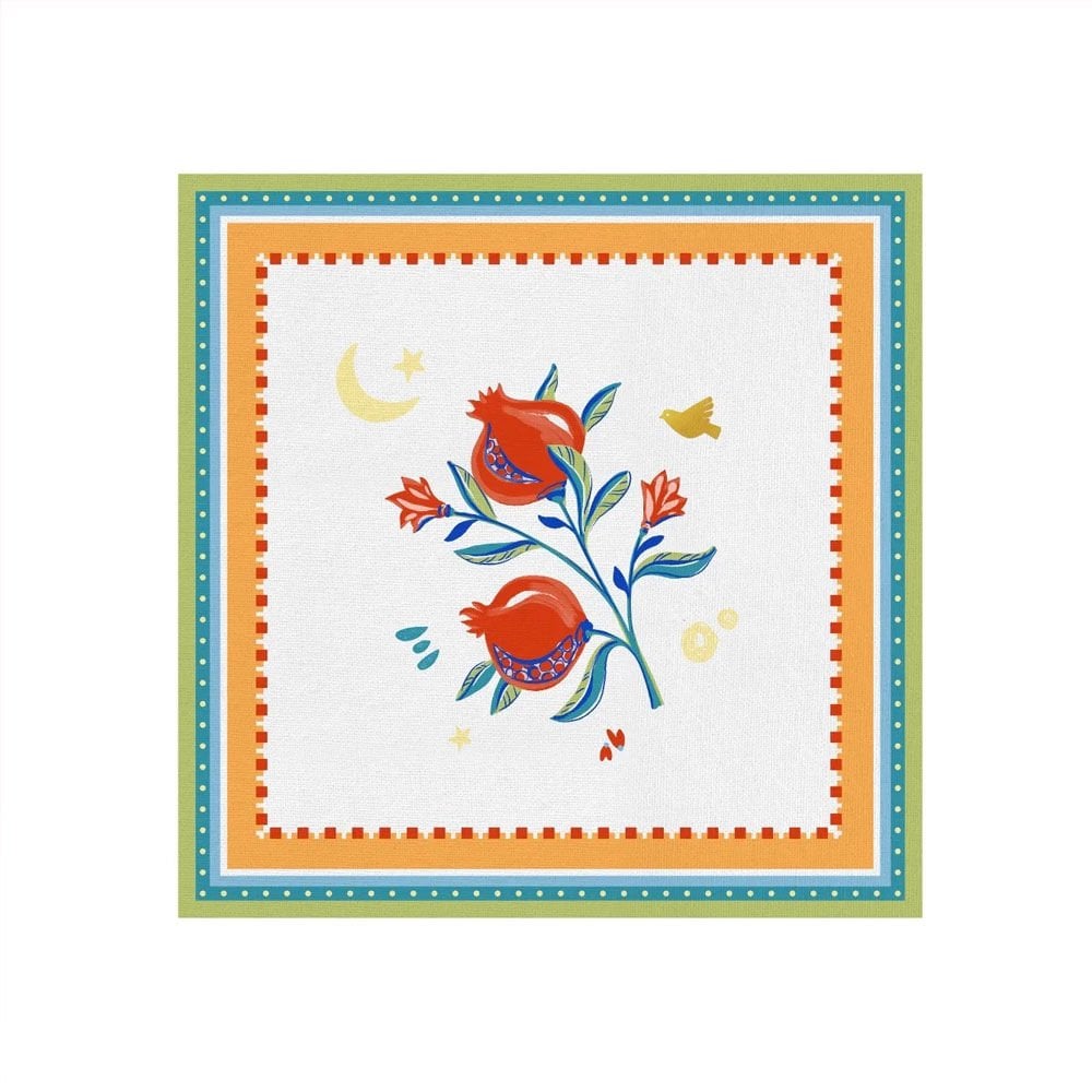 Baci Milano Mamma Mia Nar Desenli Amerikan Servisi 38 cm x 38 cm