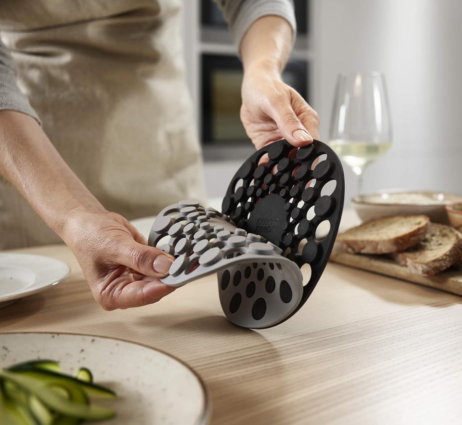 Joseph Joseph Spot-On 2´li Silikon Nihale Seti - Gri