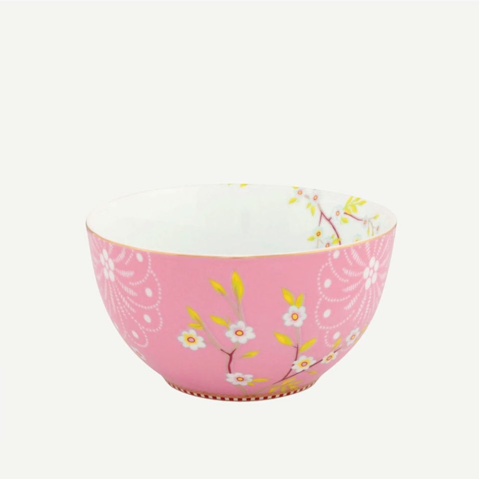 Pembe Porselen Kase 15 Cm Early Bird Collection by Pip Studio