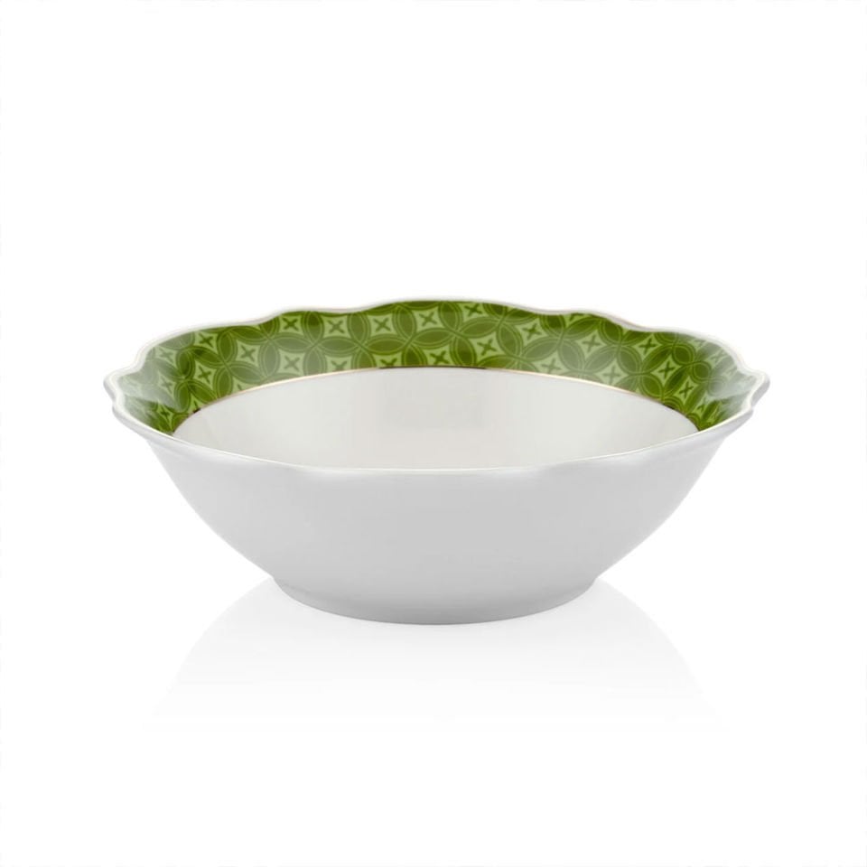 Yeşil Porselen Kase 14 Cm Allure Collection by Chiara Alessi