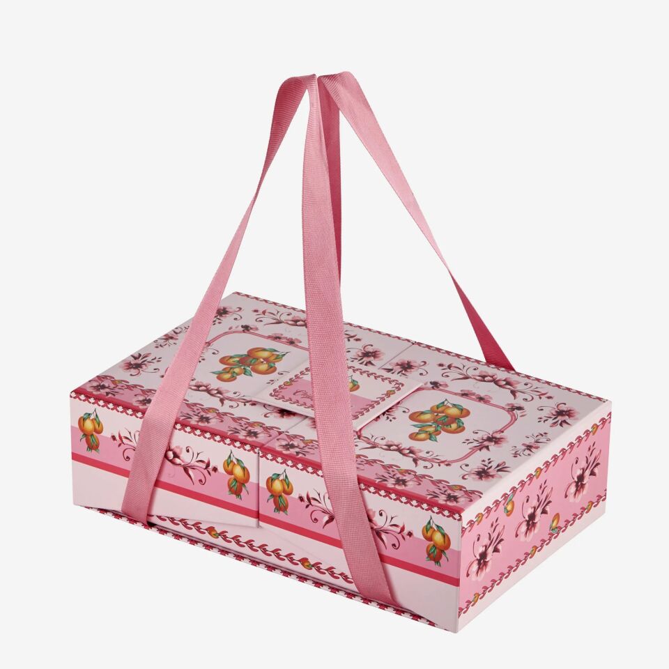 Chiara Alessi Pembe Porselen Kahve Fincan Seti 120 Ml Arancia Collection