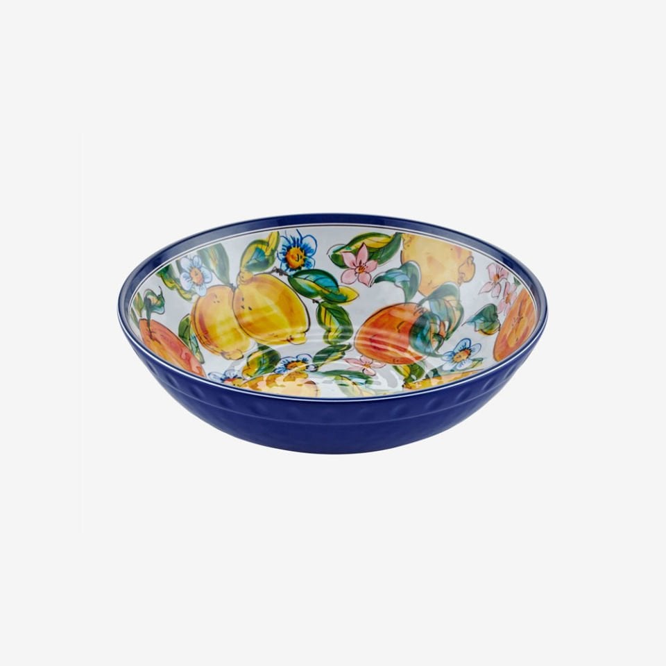 Beyaz Melamin Kase 34 Cm Capri Collection by Chiara Alessi