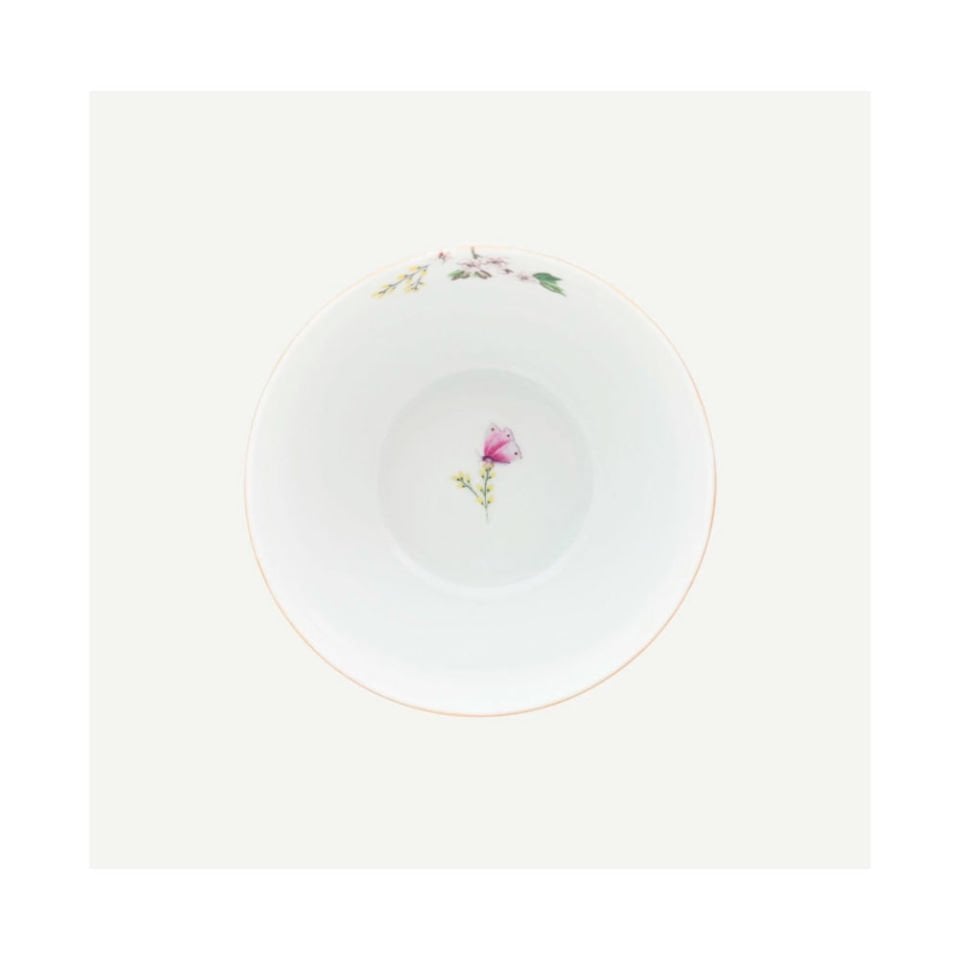 Mavi Porselen Kase 15 Cm Blushing Birds Collection by Pip Studio