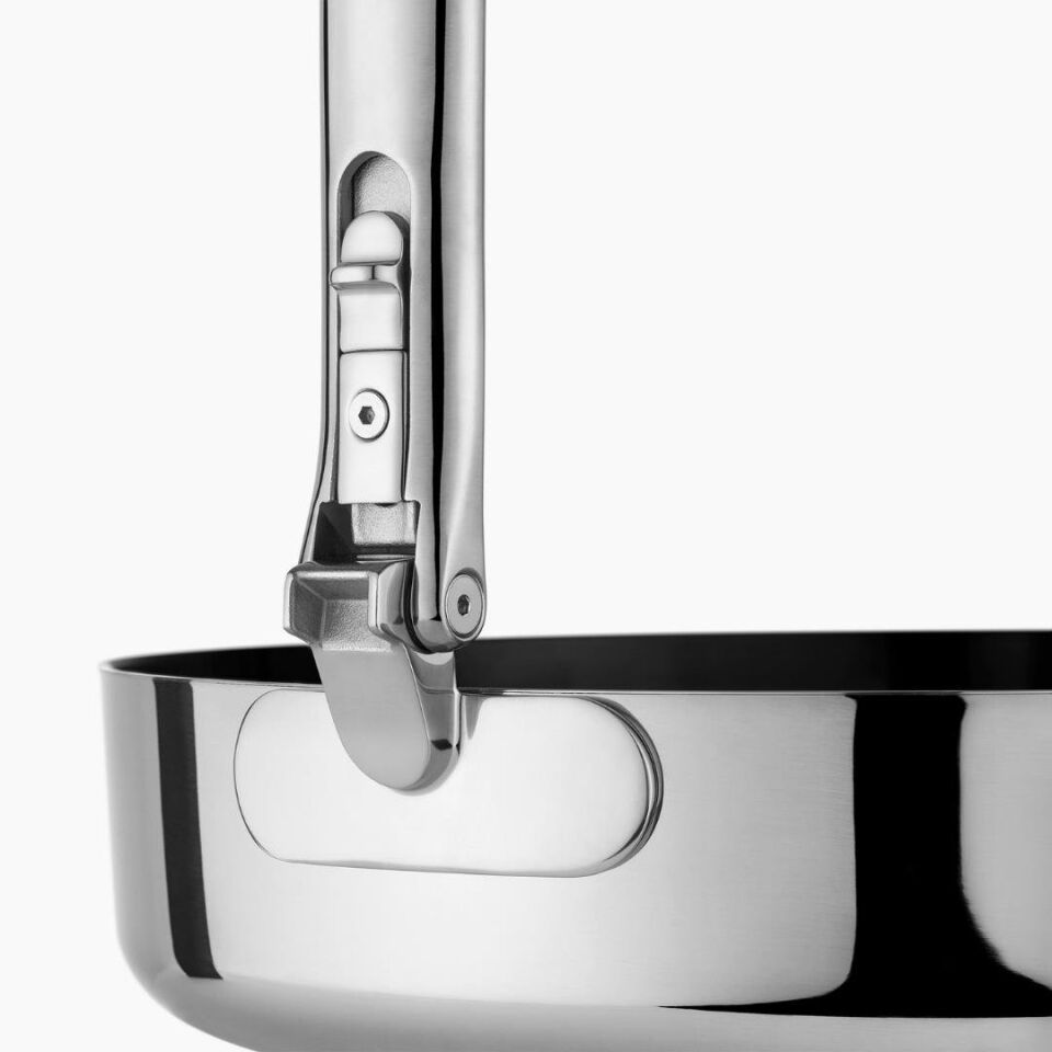 Joseph Joseph Space 3 Katmanlı Paslanmaz Çelik Seramik Kaplama 3 Parça Kızartma Tavası Seti