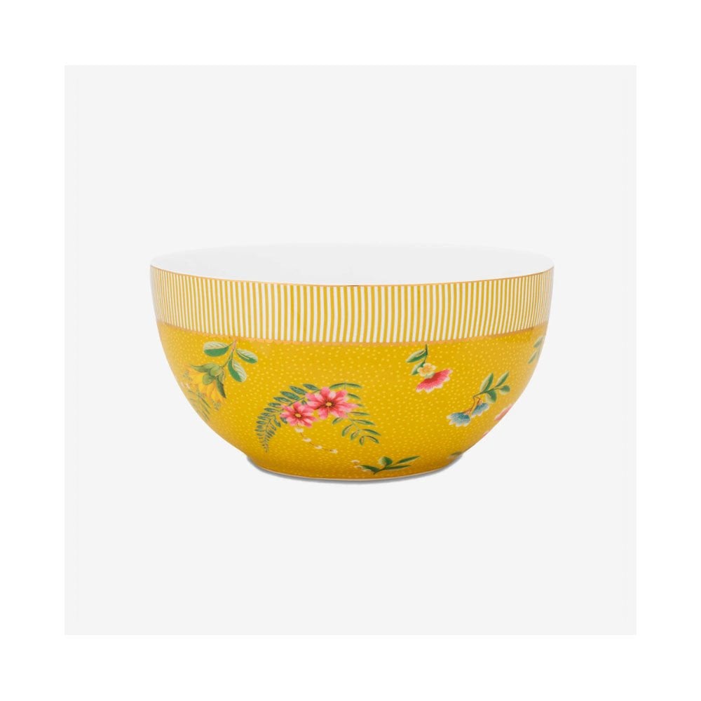 Sarı Porselen Kase 18 cm La Majorelle Collection by Pip Studio