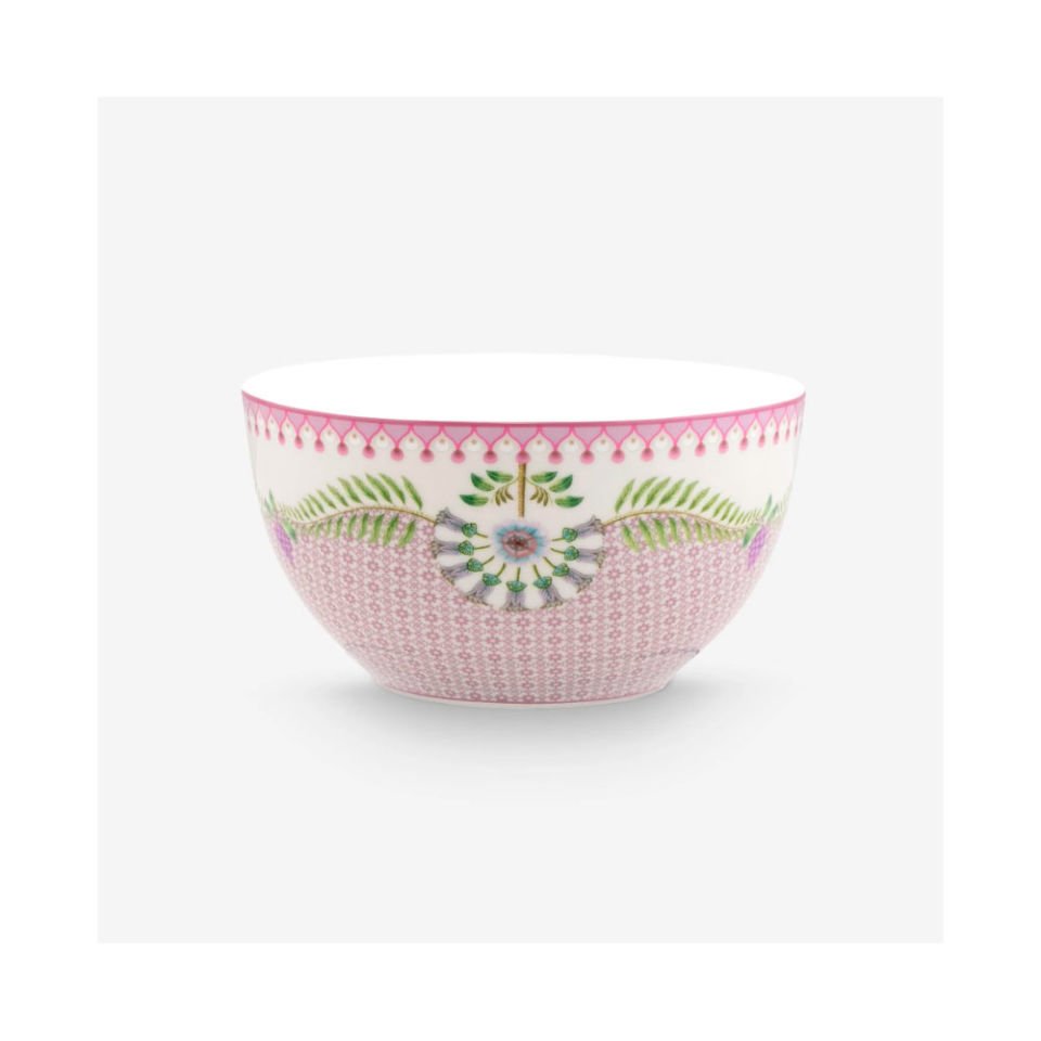 Mor Porselen Kase 15 Cm Lily & Lotus Collection by Pip Studio