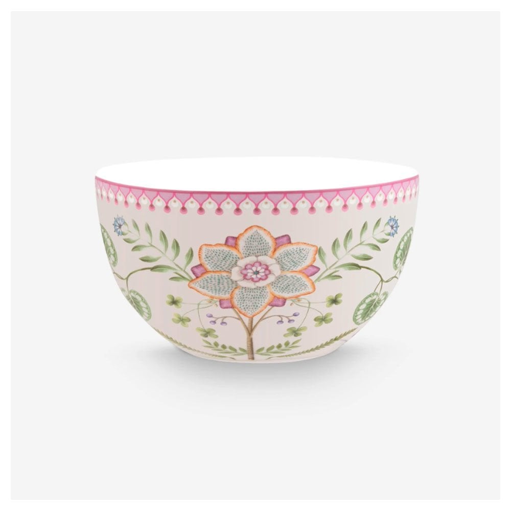 Mor Porselen Kase 18 Cm Lily & Lotus Collection by Pip Studio