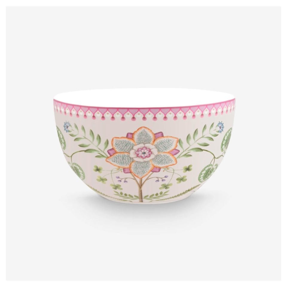 Mor Porselen Kase 18 Cm Lily & Lotus Collection by Pip Studio