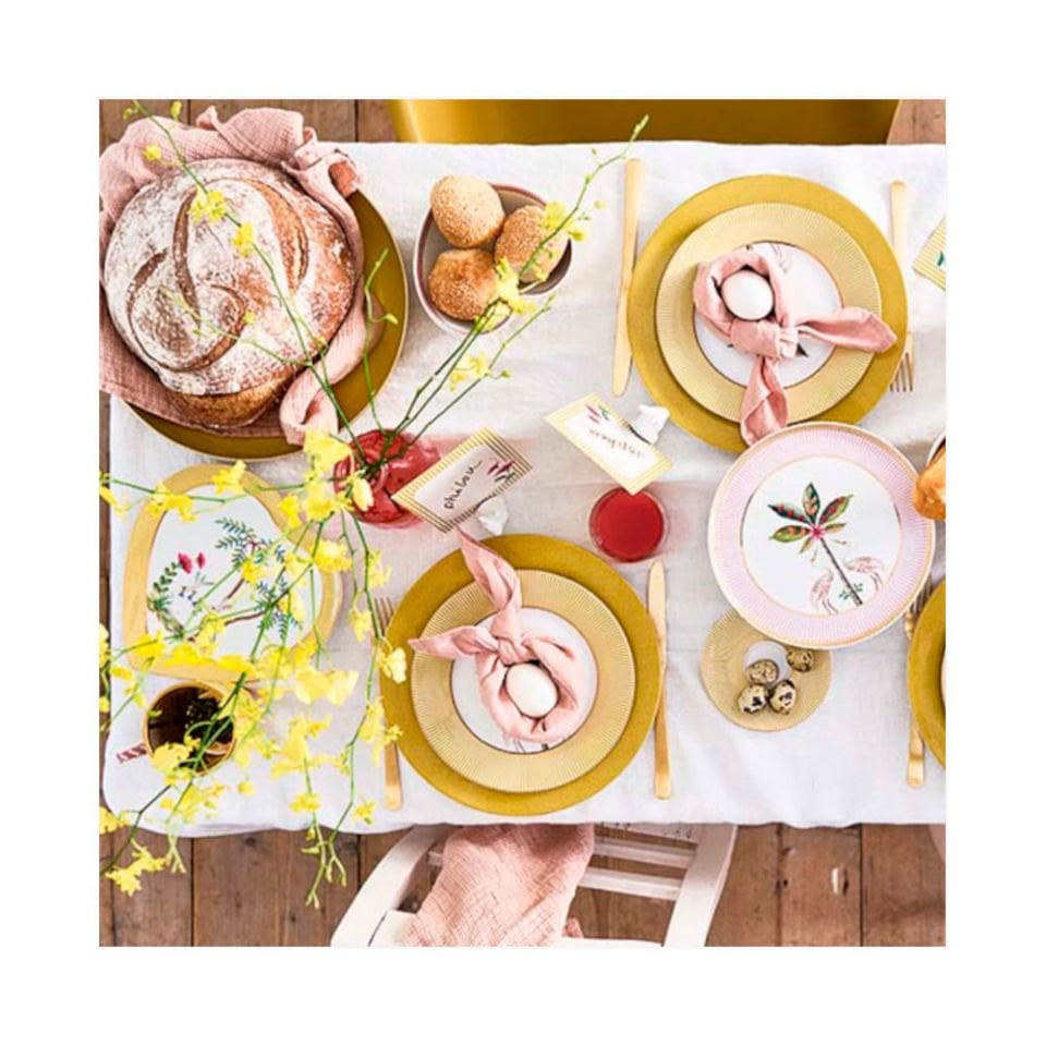 Sarı Porselen Kahvaltı Tabağı 21 Cm La Majorelle Collection by Pip Studio