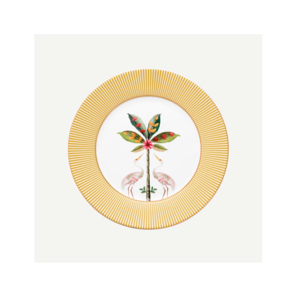 Sarı Porselen Kahvaltı Tabağı 21 Cm La Majorelle Collection by Pip Studio