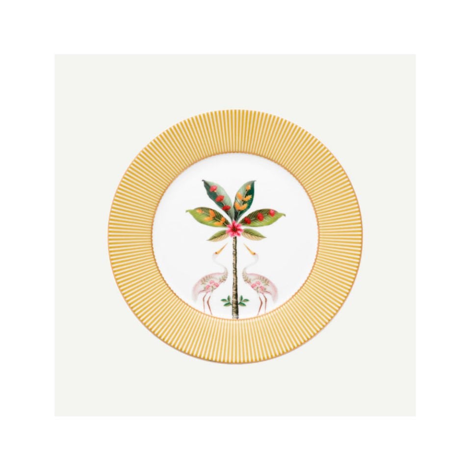 Sarı Porselen Kahvaltı Tabağı 21 Cm La Majorelle Collection by Pip Studio