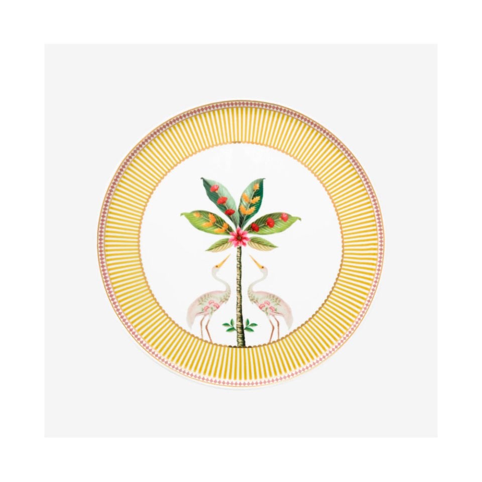 Sarı Porselen Kek Standı 21 Cm La Majorelle Collection by Pip Studio