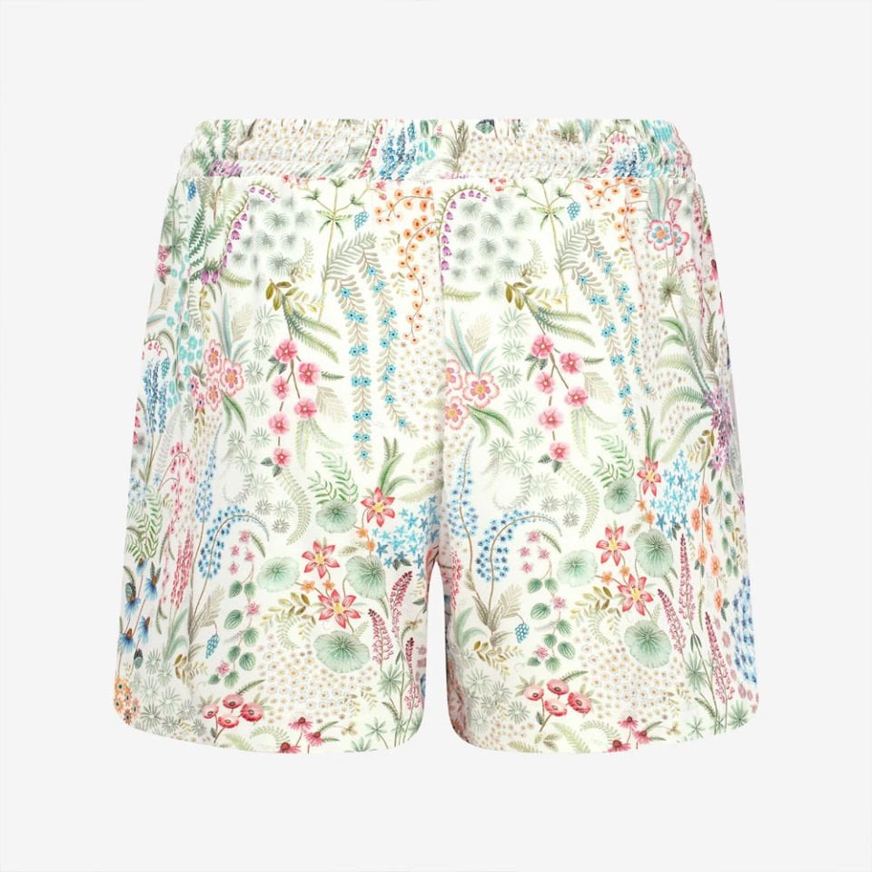 Beyaz Viscose Şort Bob Collection by Pip Studio Medium