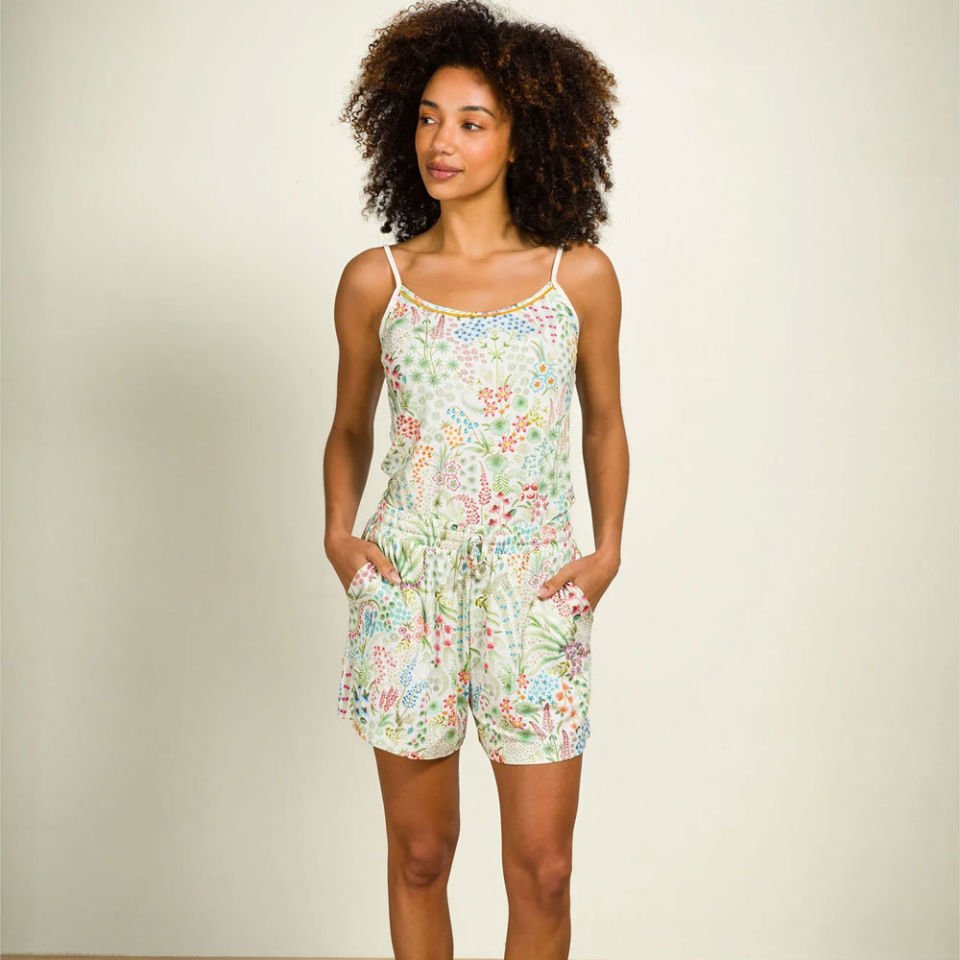 Beyaz Viscose Şort Bob Collection by Pip Studio Medium