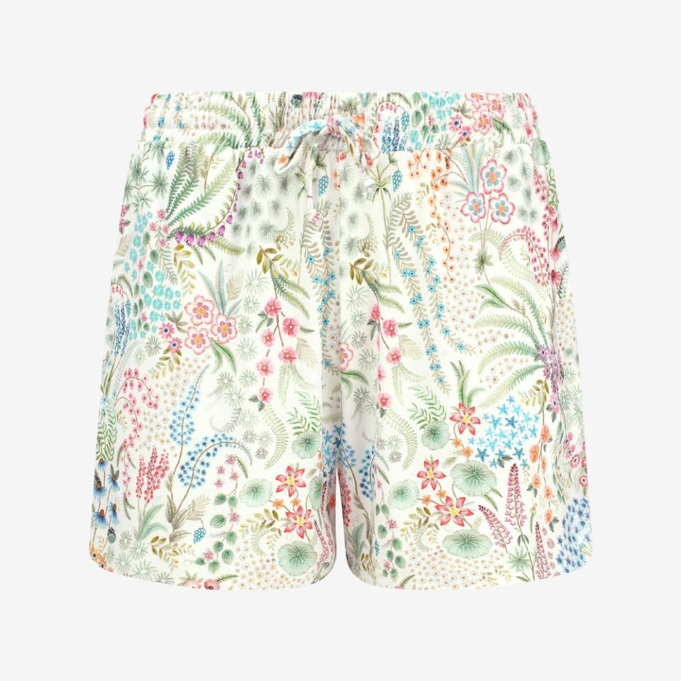 Beyaz Viscose Şort Bob Collection by Pip Studio Medium