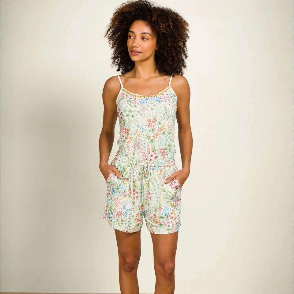 Beyaz Viscose Şort Bob Collection by Pip Studio  Small